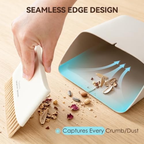Mini Broom and Dustpan Set, 3-in-1 - Image 2