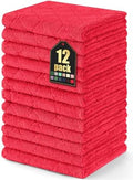 Homaxy 12 Pack Super Soft Absorbent Dish Cloths by Homaxy