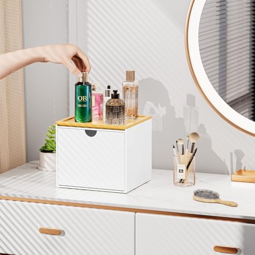 VITVITI Drawer Disposable Face Towel Holder Box, Acrylic Storage - Image 4
