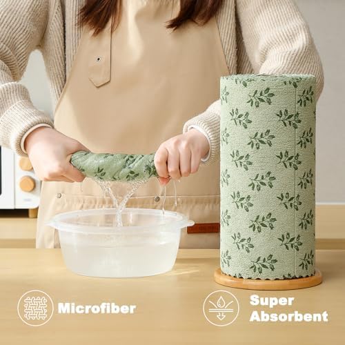 Microfiber Cleaning Cloth Roll, 80 Pack Cleaning Towels, Lint Free Rags Paper - Image 5