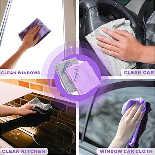 Longmann NorwexWindow Cleaning Cloth, Glass Cloth, Only Use Water, No Chemical - Image 5
