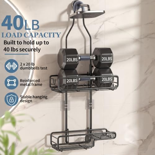 Skyapex Hanging Shower Caddy Bathroom Organizer - Image 4