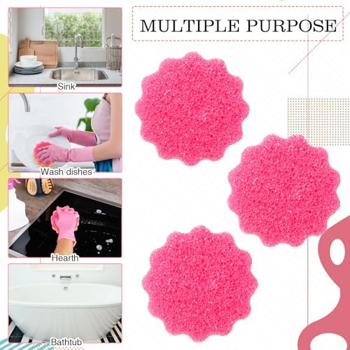FillTouch Flower 3 Pcs Scrub Sponge - Image 4