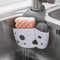 Sponge Holder for Kitchen Sink 2 Pack, Over Faucet Kitchen Sink Caddy by UNIKON