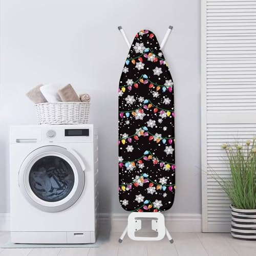 GLENLCWE Christmas Lights Print Ironing Board Cover - Image 4