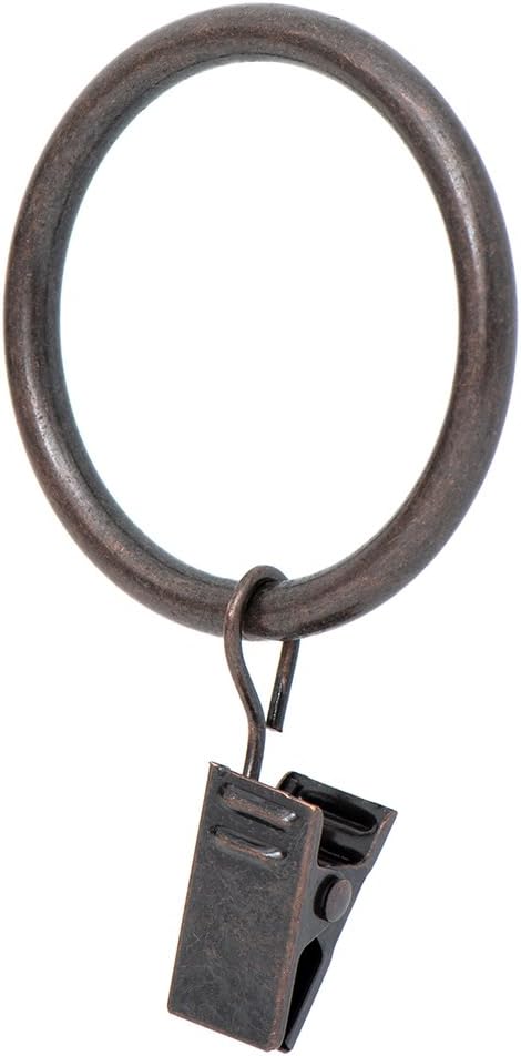 Ivilon Drapery Curtain Clip Rings by Ivilon