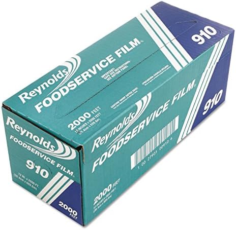 Reynolds 910M 2000' Length x 12" Width, Metro Line PVC Food Wrap Film by ReynoldsConsumerProducts