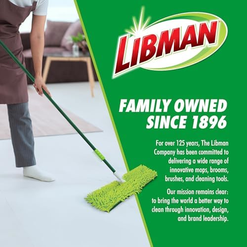 Libman 18" 2-Sided Microfiber Dust Mop, 360° Swivel - Image 6
