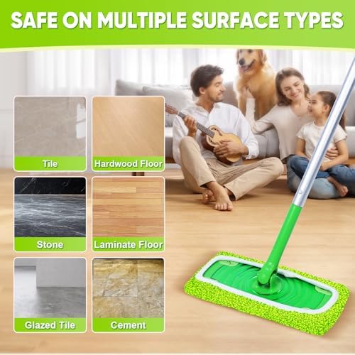 6-Pack Reusable Microfiber Mop Pads Compatible - Image 7