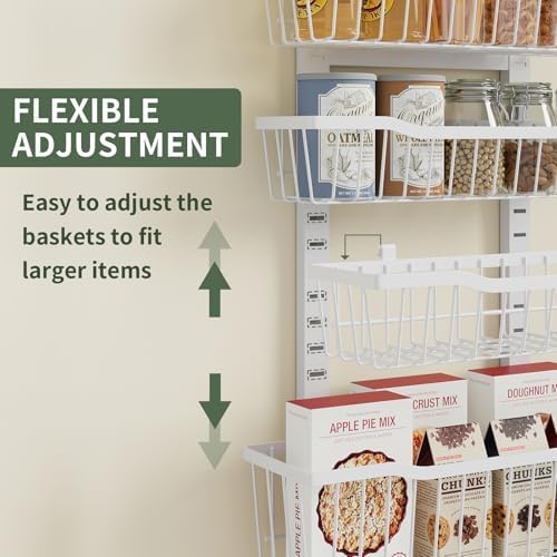 Eastherry Over The Door Organizer，8-Tier Over The Door Pantry Organizer - Image 3