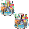 360 Degree Acrylic Desk Organizer Clear Pen Holder by Wawocs