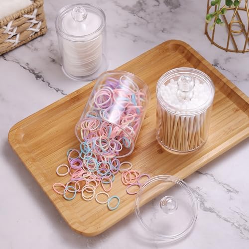WEISHI 4 Pack Qtip Holder Dispenser - Image 5
