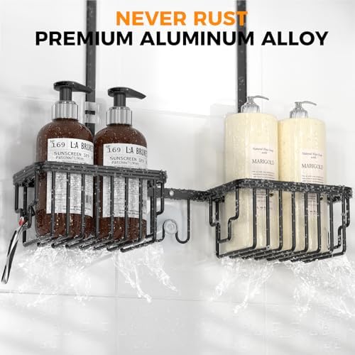 Adjustable Aluminum Shower Caddy Hanging - Image 3