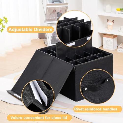 Shoe Organizer for Closet, Shoe Storage Box - Image 4