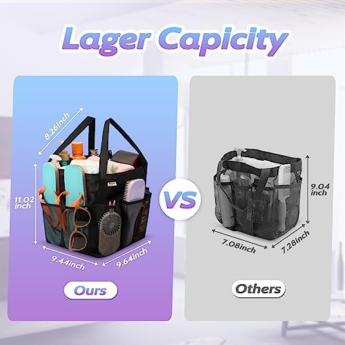 famichan Mesh Shower Caddy Portable, Dorm Room Essentials - Image 3