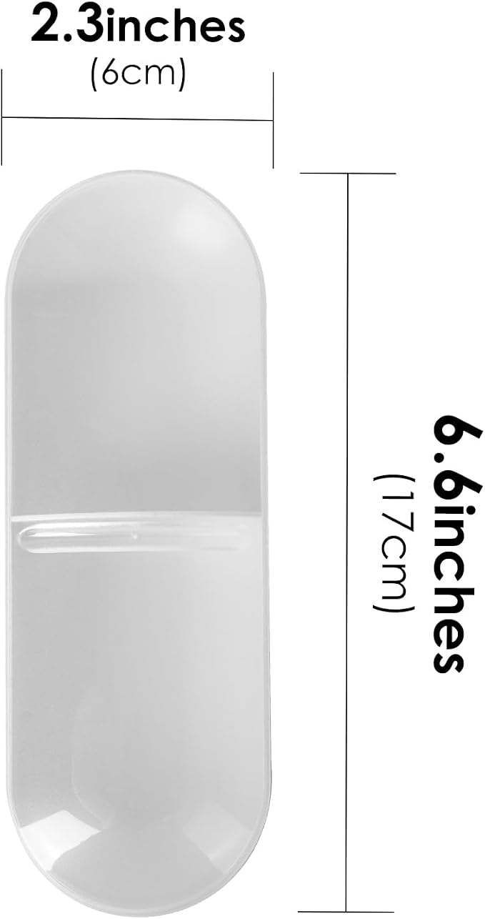 Adorila Travel Cotton Swab & Round Holder, 2 Pack - Image 4