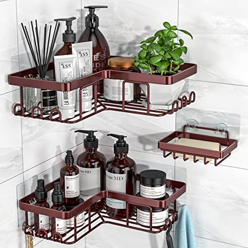 YASONIC Corner Shower Caddy, Rustproof Stainless Steel, No Drilling Wall by YASONIC