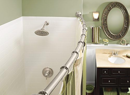 Moen SR2100BN Shower Curtain Rolling Rings, 12 per pack, Brushed Nickel - Image 4
