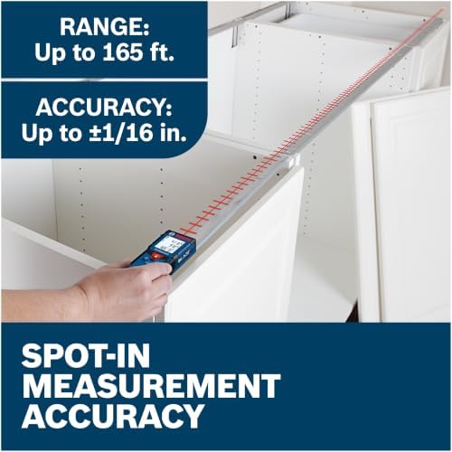BOSCH GLM165-40 Blaze Pro 165 Ft. Laser Measure, Distance Measuring Laser - Image 3