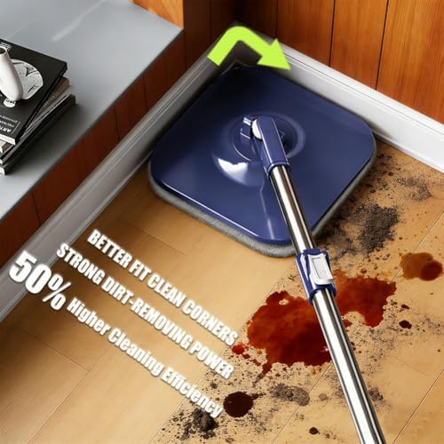 Microfiber Spin Mop Bucket Cleaning System - Image 6