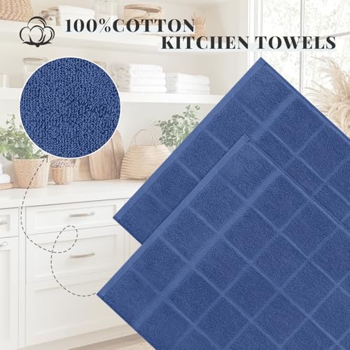 Homaxy 100% Cotton Kitchen Towels 18"x28", 8 Pack Dish Towels - Image 3