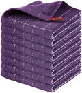 Homaxy 100% Cotton Terry Kitchen Dish Cloths, 8 Pack by Homaxy