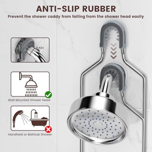 Rustproof Shower Caddy Hanging - Image 5