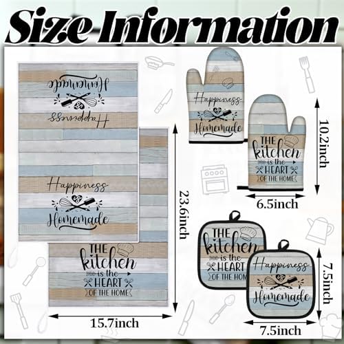 Sratte 6 Pcs Farmhouse Kitchen Decor Accessories Set - Image 4
