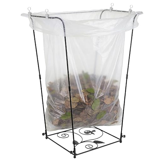 Stargarden 2Pack Trash Bag Holder, Garbage Bag Holder | Metal Leaf Bag Holder - Image 6