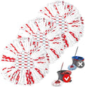 Spin Mop Replacement Heads for O-Cedar EasyWring 1-Tank, Microfiber 3-Pack by MXZONE