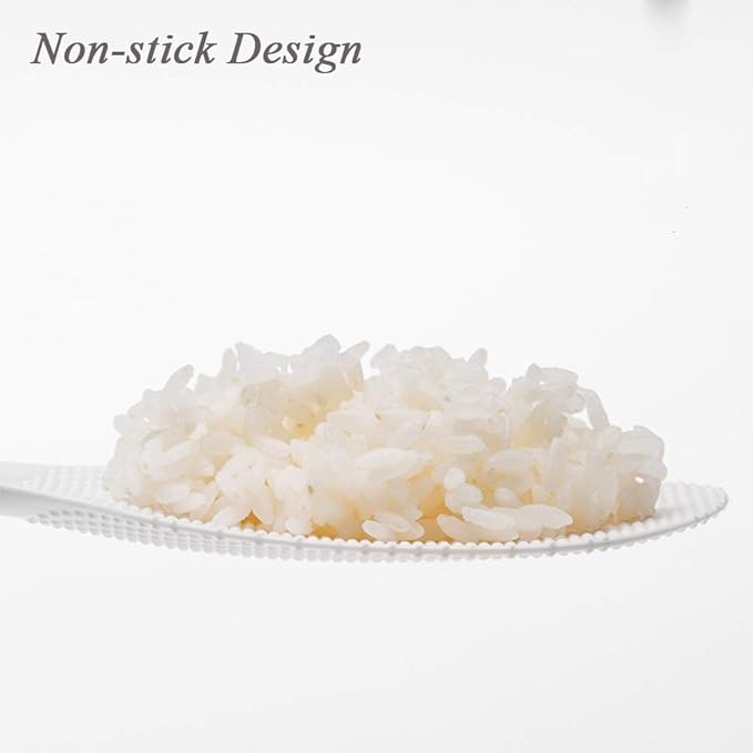 Rice Spoon Paddle Standing, Non Stick Rice Scooper Professional Rice Spatula Potato Cooker Server (1 Pack)