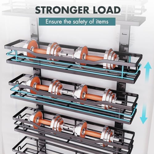 Eastherry Over The Door Pantry Organizer，6-Tier Over The Door Organizer - Image 3