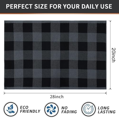 Mordimy 100% Cotton Waffle Weave Kitchen Towels, 20 x 28 Inches, Super Soft and - Image 6