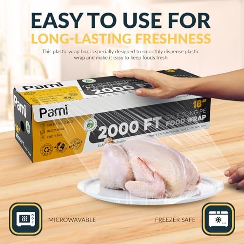 PAMI Plastic Food Wrap 18 in x 2000 ft - Image 3