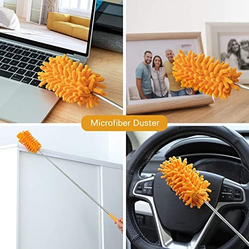 10 Pcs Venetian Window Blind Cleaner Duster Tool Set, Mini Blind Cleaner Duster - Image 6