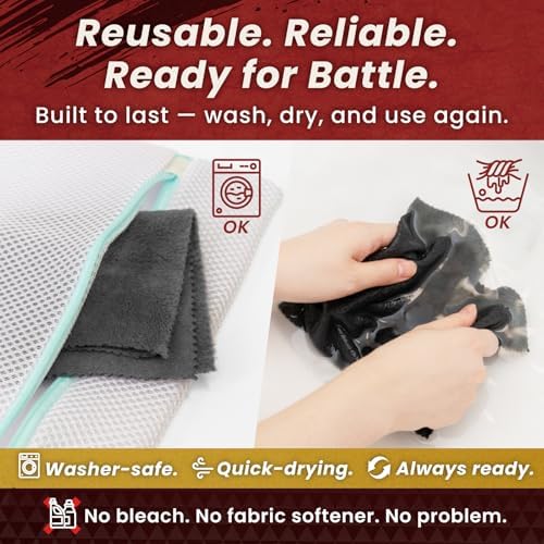 BELLEMOND 「Samurai Cloth」 Japanese Microfiber Cleaning Cloth, Large 1 Pack - Image 7