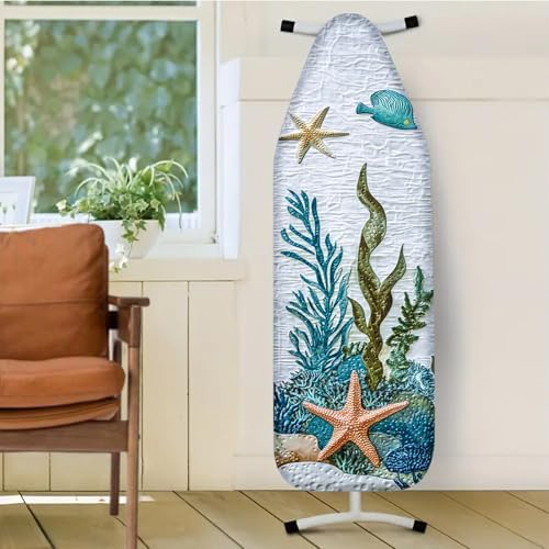 Nuxovilar Sea Creature Ironing Board Cover 15x54 Inches Polyester - Image 2