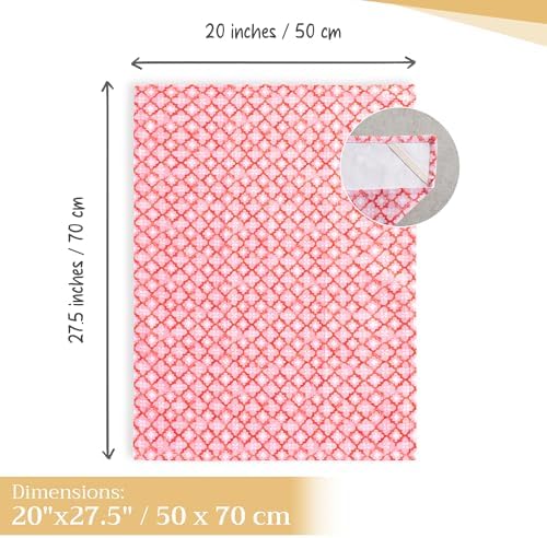 Maison d' Hermine Kitchen Towels Set of 3 Reusable 100% Cotton 27.50" x 20" - Image 4