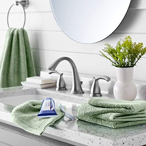 Amazon Basics Cotton Washcloths, Lightweight Quick-Dry, Comfy and Soft - Image 7