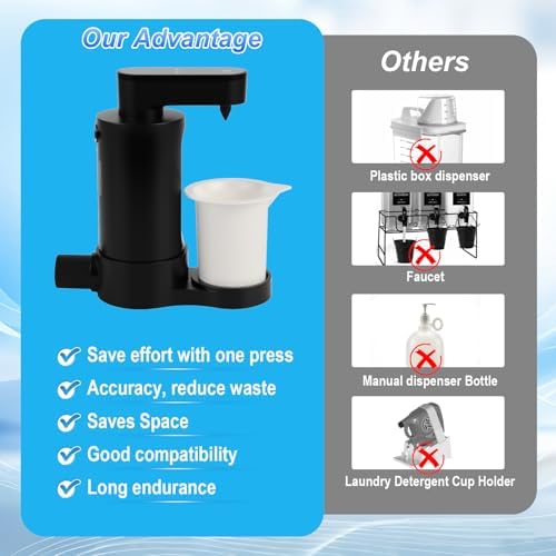 Electric Laundry Detergent Pump, Reusable Smart Laundry Detergent Dispenser - Image 3