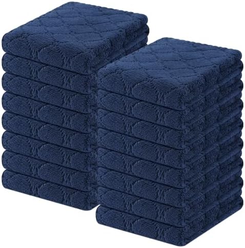 Homaxy Super Soft 16 Pack Coral Velvet Dish Cloths by Homaxy
