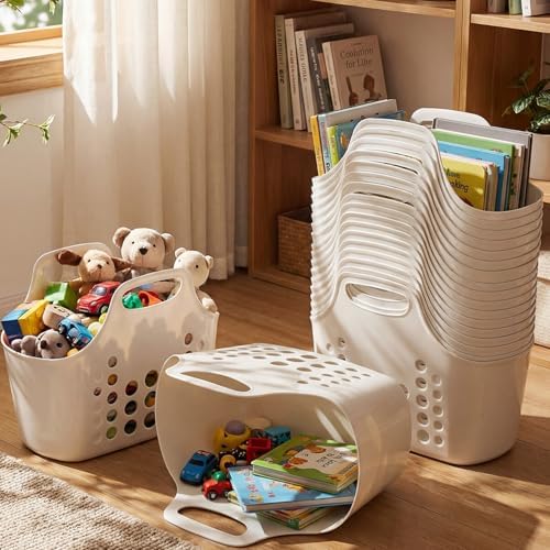 Nuogo 20 Pack Plastic Baskets - Image 6