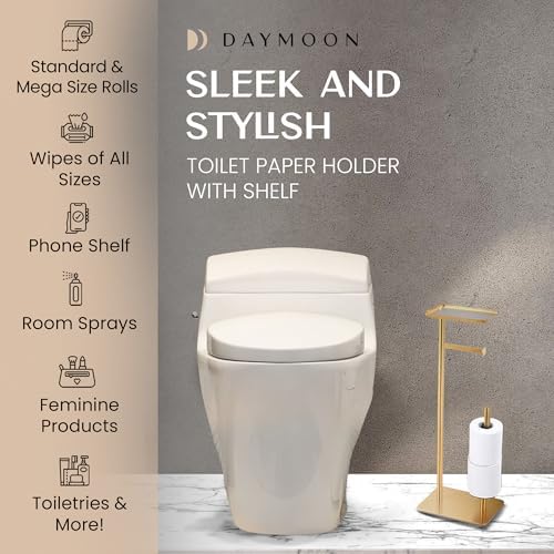 Day Moon™ - Toilet Paper Holder - Modern Roll Holder - Image 2