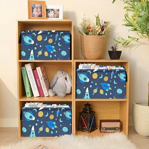 Baby Waterproof Storage Basket Toys Organizer Nursery Bins - Image 5