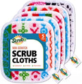 SCRUBIT 5 Pack Reusable Non-Scratch Dish Scrubbers by SCRUBIT