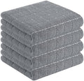 Homaxy 100% Cotton Terry Kitchen Towels, 4 Pack by Homaxy