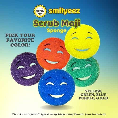 The Original Scrub Moji Scrubbing Sponge by Smilyeez - Image 7