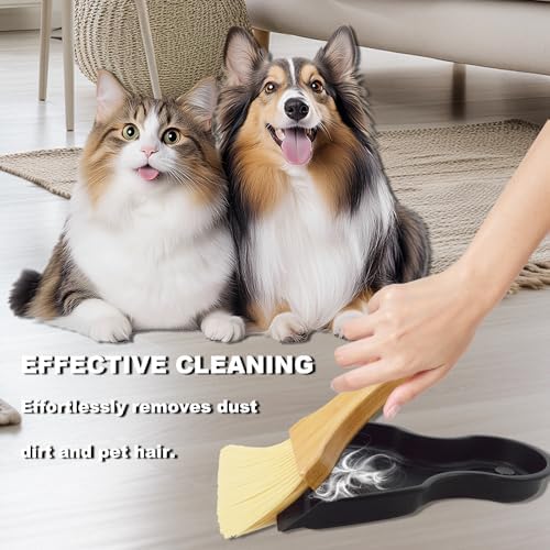 Mini Broom and Dustpan Set Portable Hand Broom - Image 2