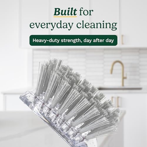 Cuisinart Dish Brush with Handle, 2 Pack, Firm Bristles - Image 2