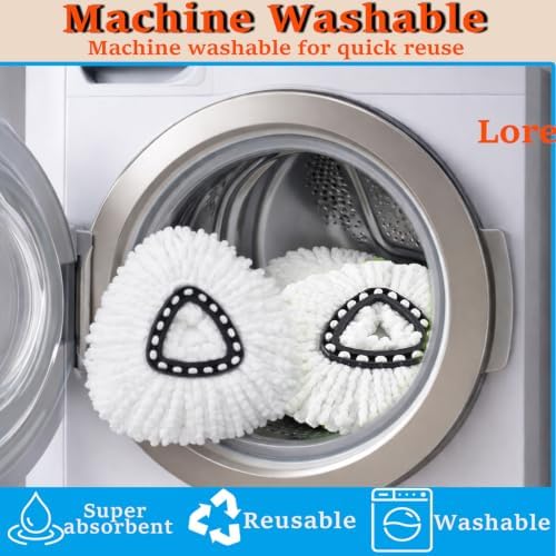 7+1 Spin Mop Heads Replacement Refill - Image 5